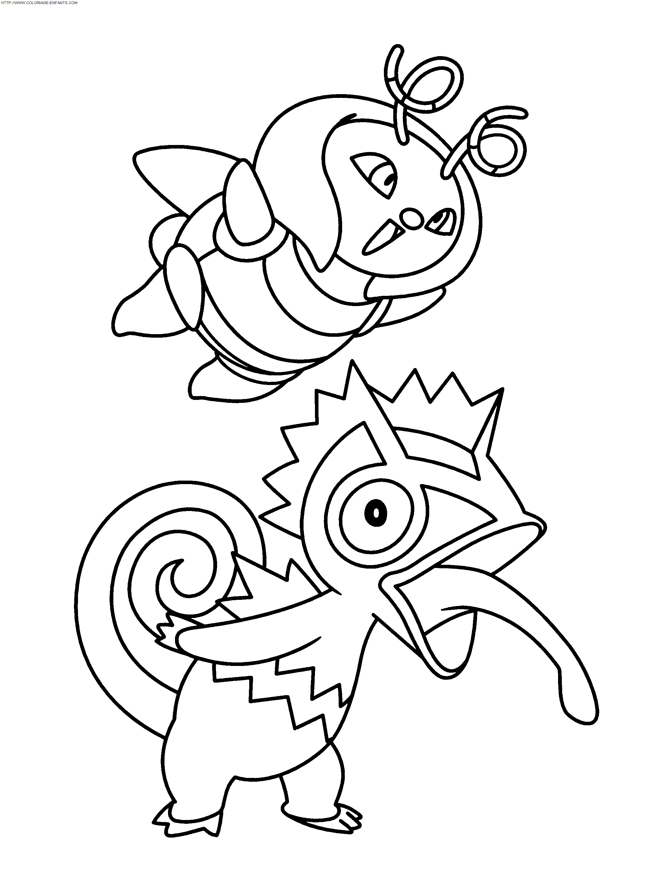 coloriage Heros Pokemon