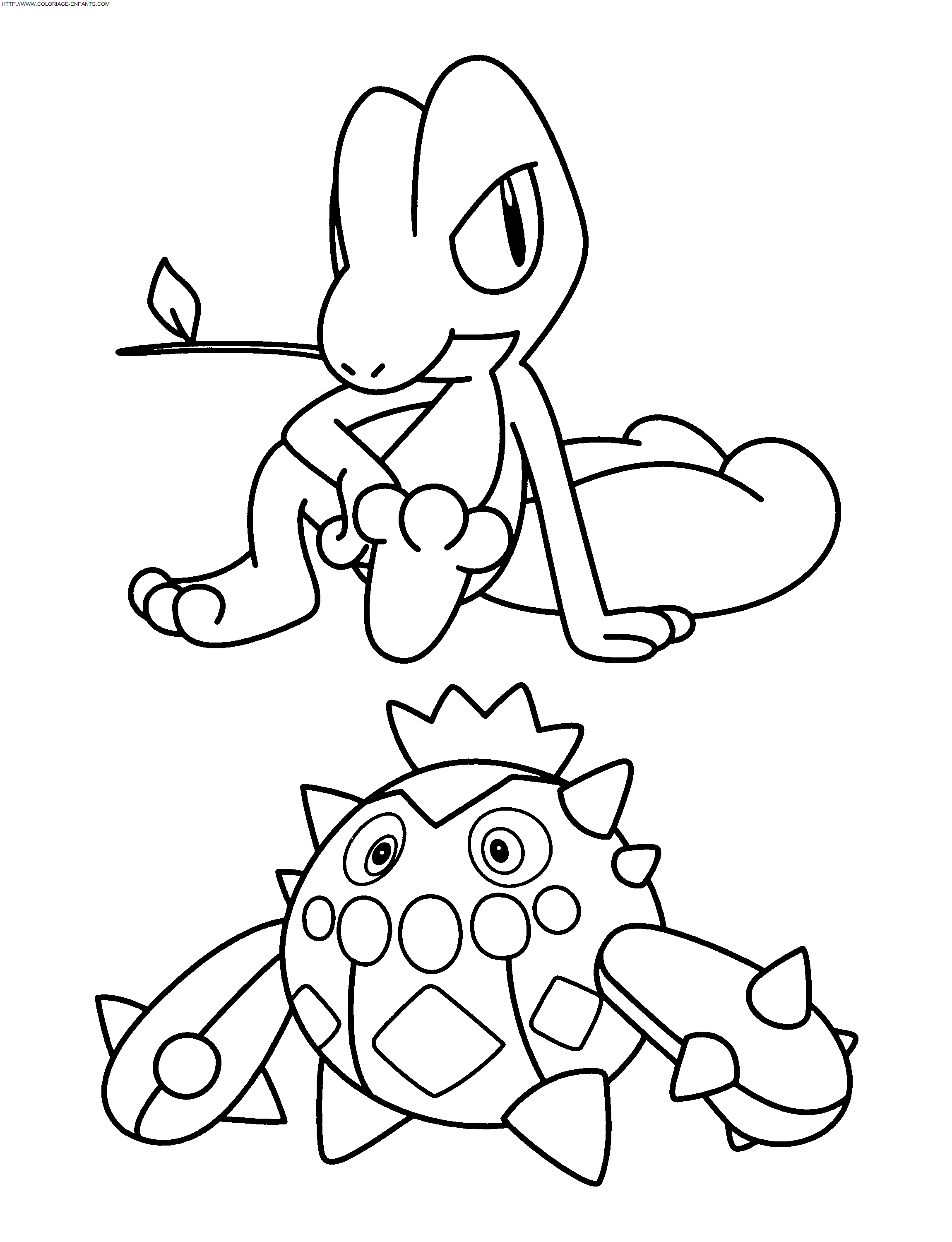 coloriage Heros Pokemon