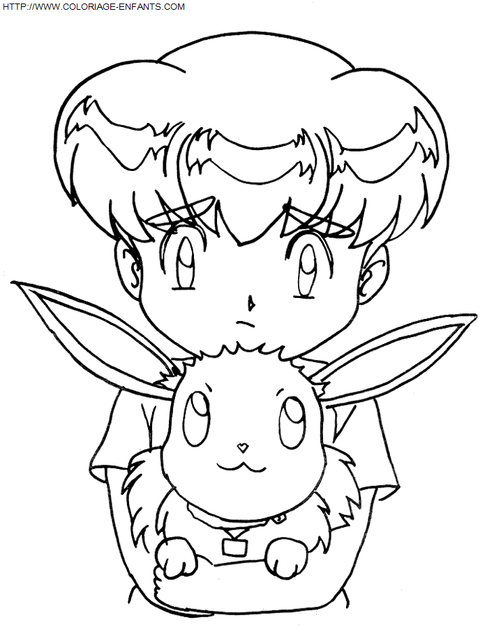 coloriage Heros Pokemon