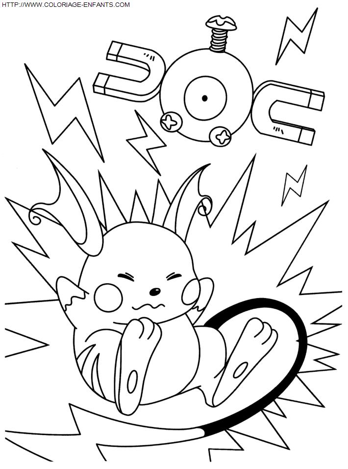 coloriage Heros Pokemon