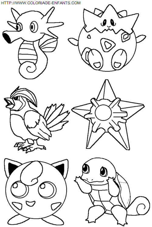 coloriage Heros Pokemon