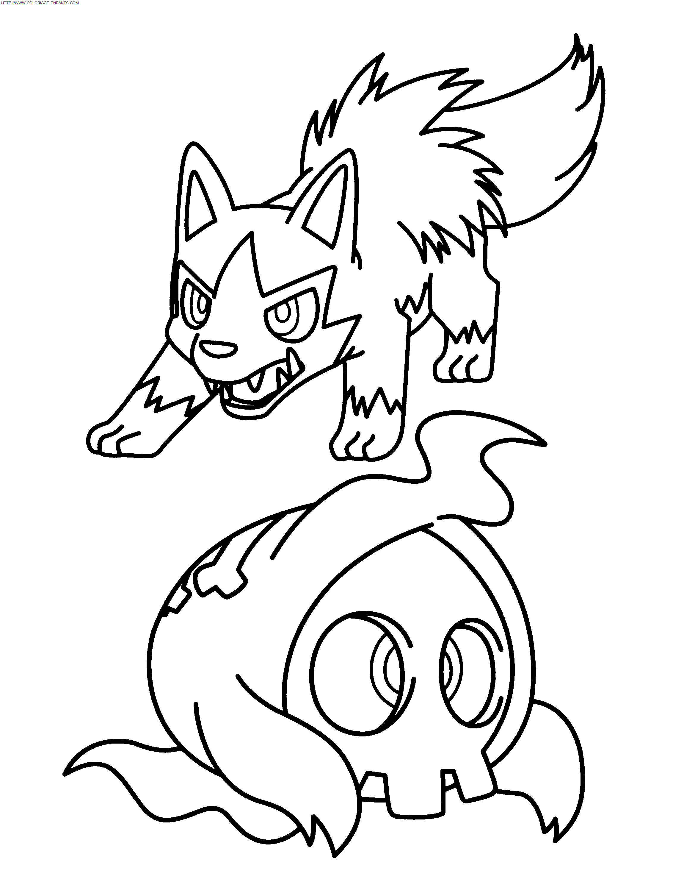 coloriage Heros Pokemon