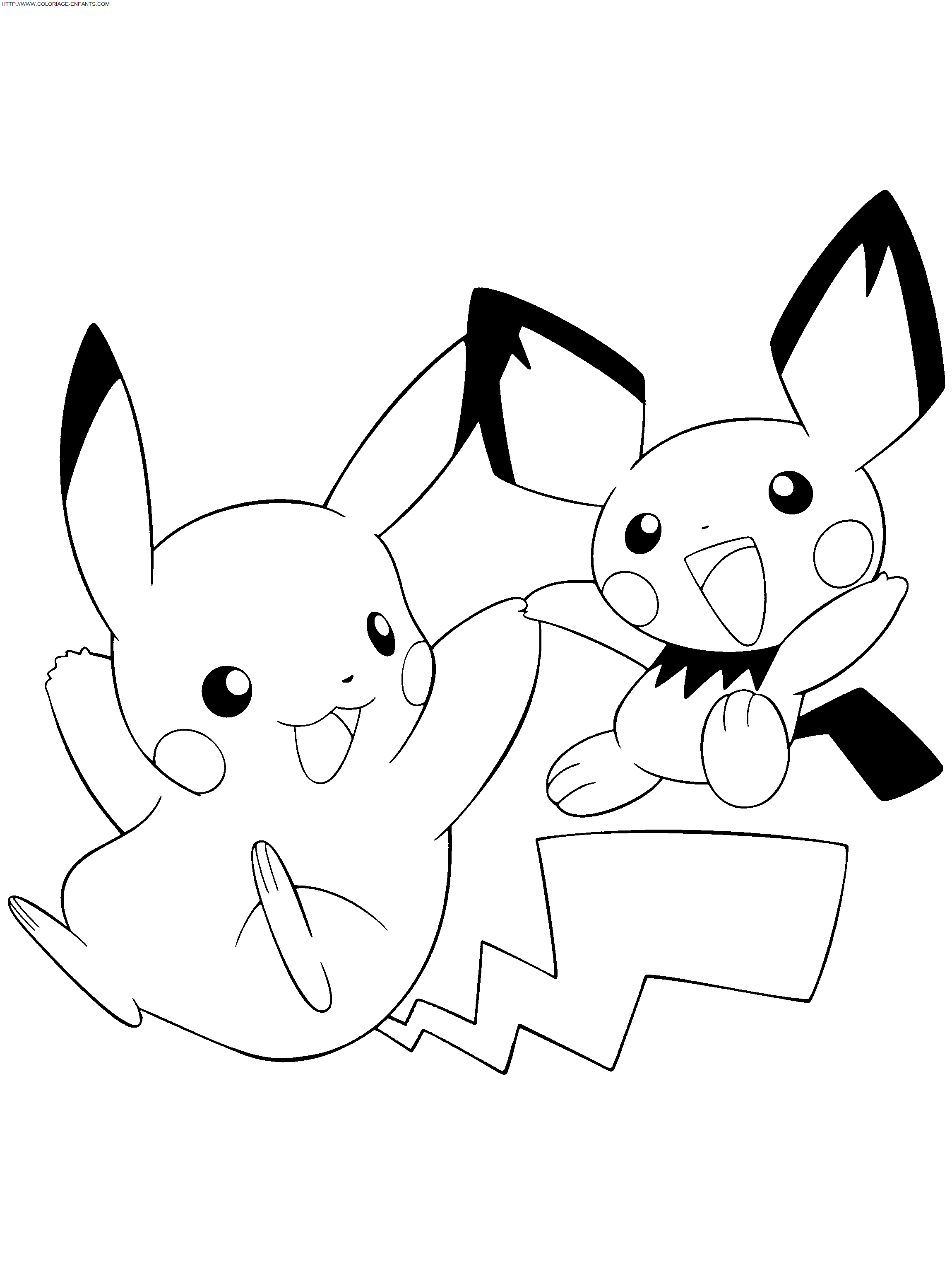 coloriage Heros Pokemon