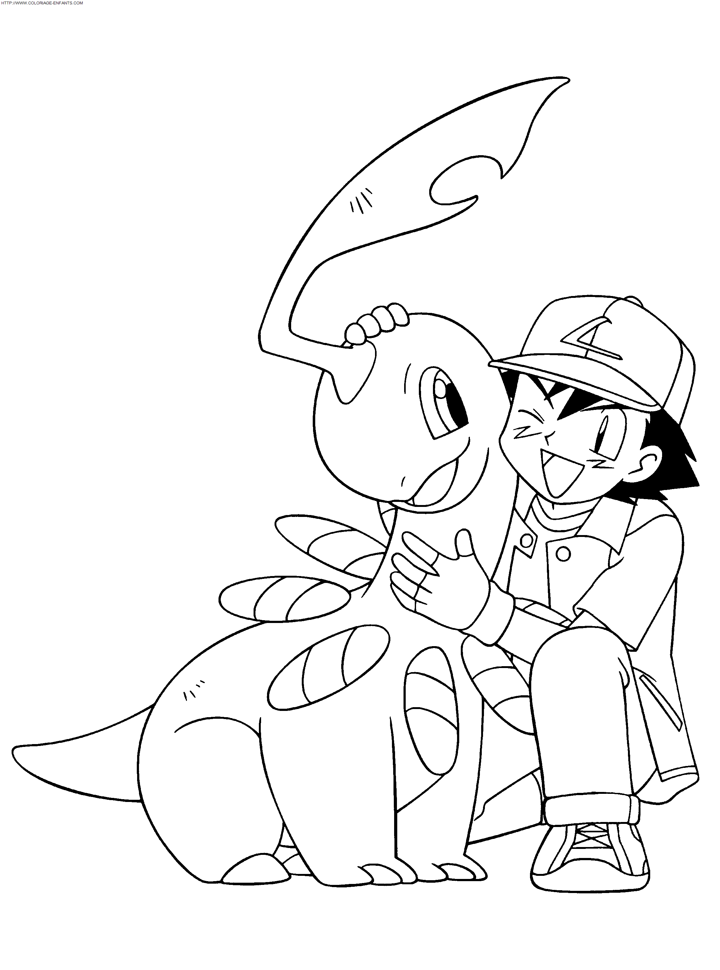 coloriage Heros Pokemon