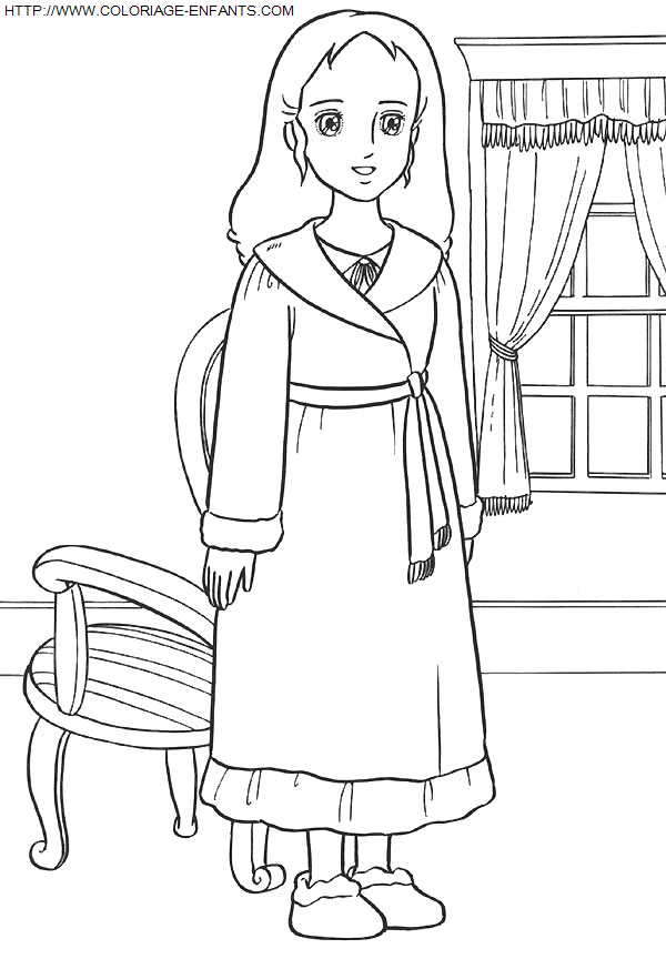 coloriage Heros Princesse Sarah