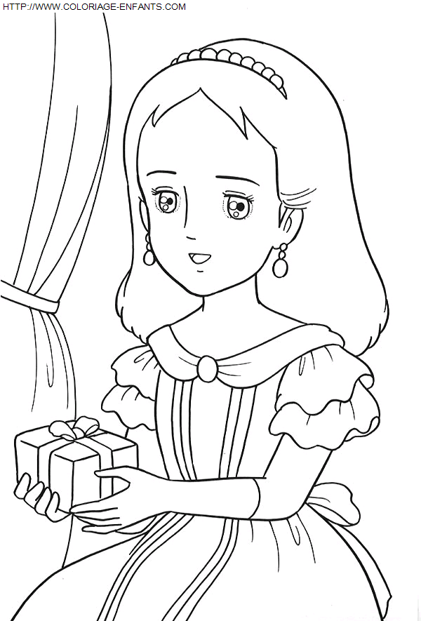 coloriage Heros Princesse Sarah