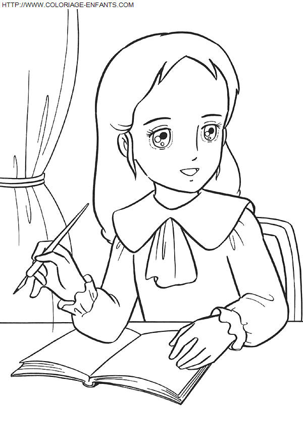 coloriage Heros Princesse Sarah