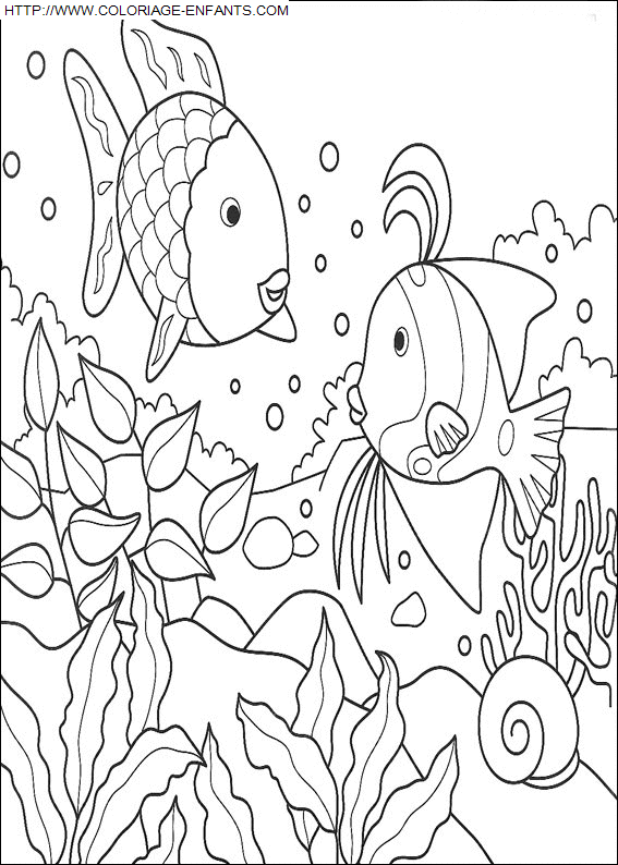 coloriage Nature Arc En Ciel