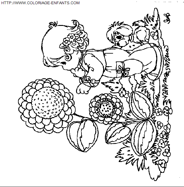 coloriage Nature Enfants