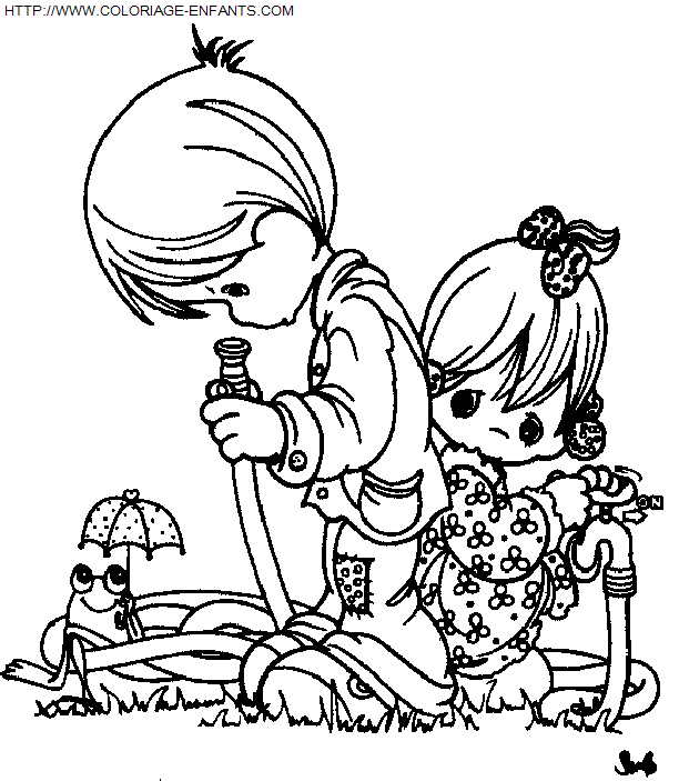 coloriage Nature Enfants