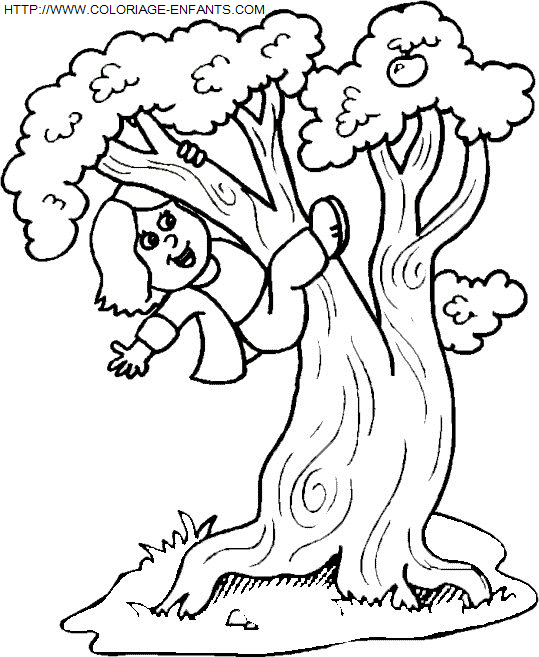 coloriage Nature Vacances