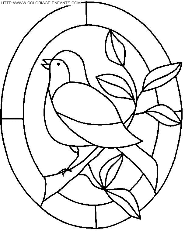 coloriage oiseaux