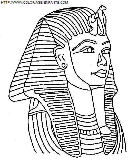 coloriage Pays Egypte