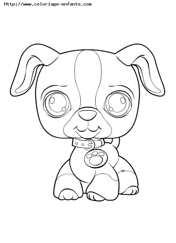 coloriage Petshop