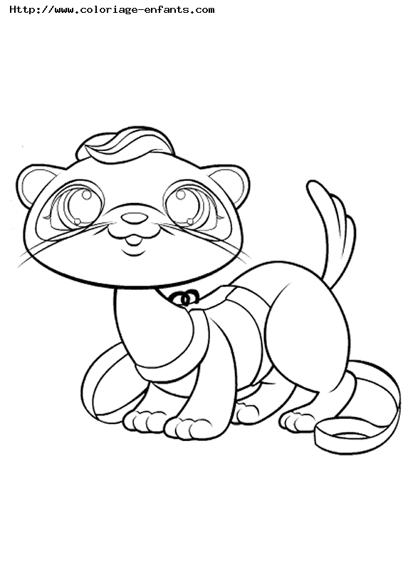 coloriage Petshop