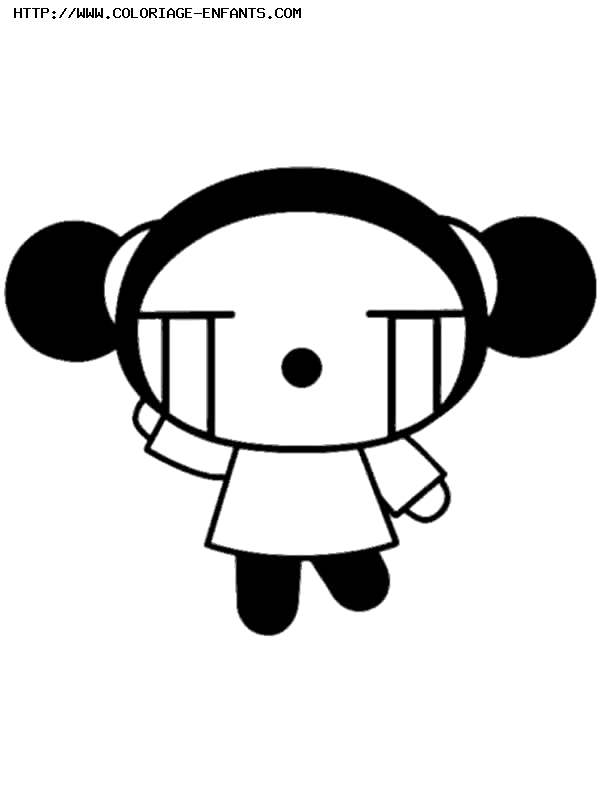 coloriage Pucca