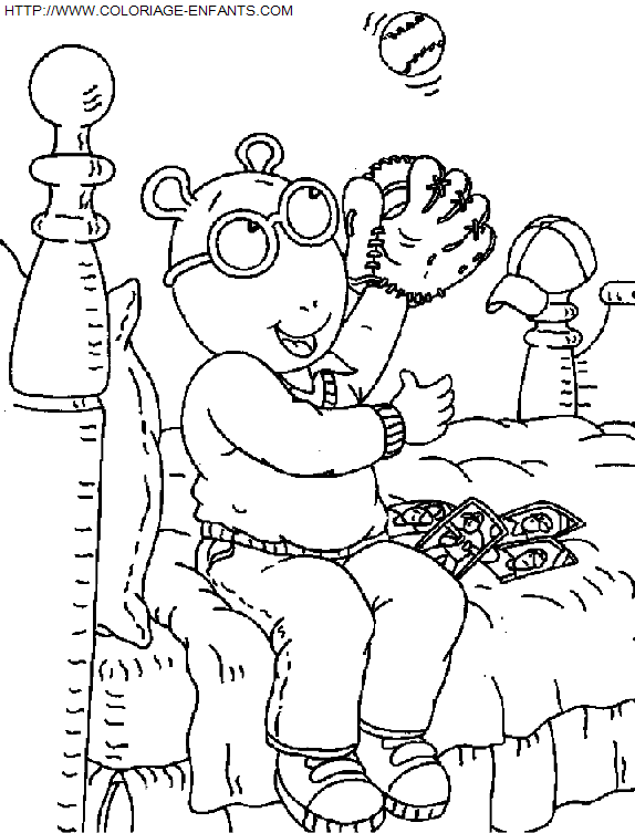 coloriage Serie Tv Arthur