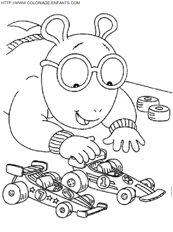 coloriage Serie Tv Arthur