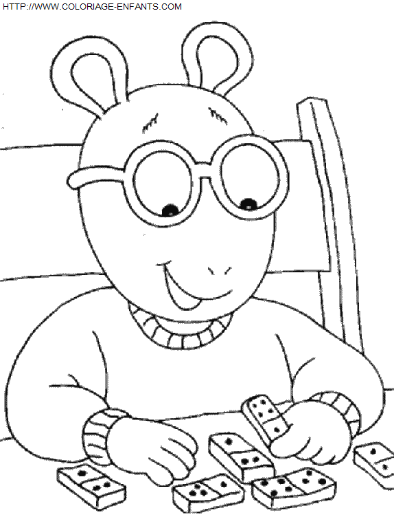 coloriage Serie Tv Arthur