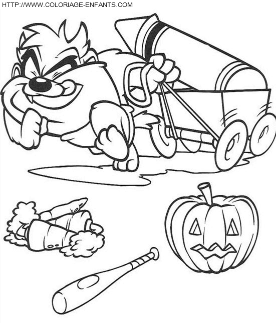 coloriage baby looney tunes