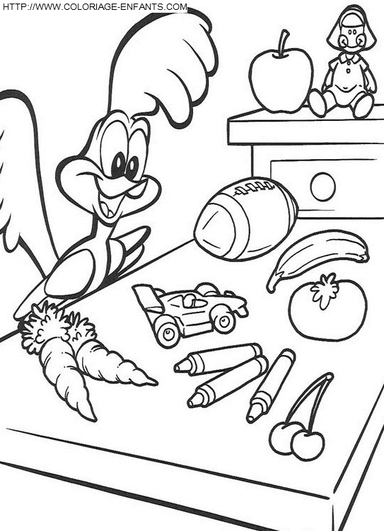 coloriage baby looney tunes