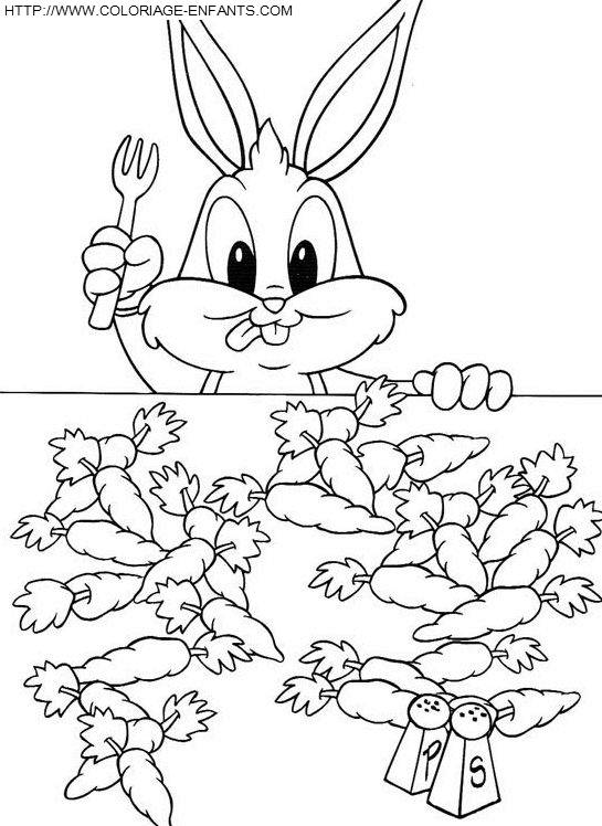 coloriage baby looney tunes