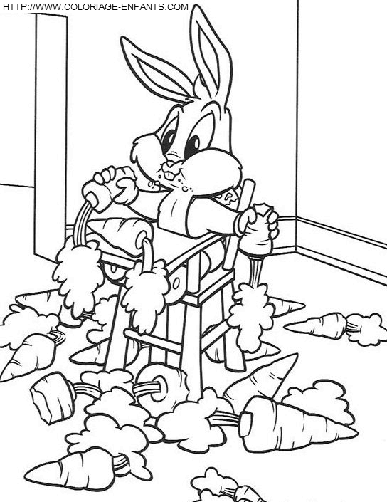 coloriage baby looney tunes