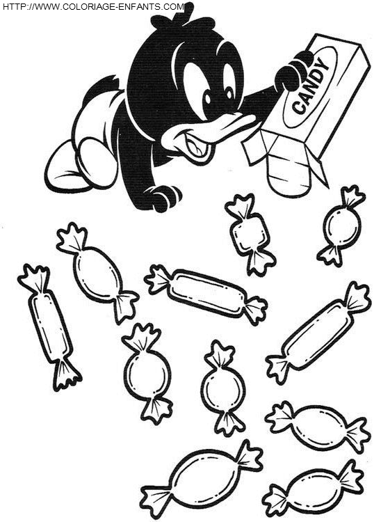 coloriage baby looney tunes