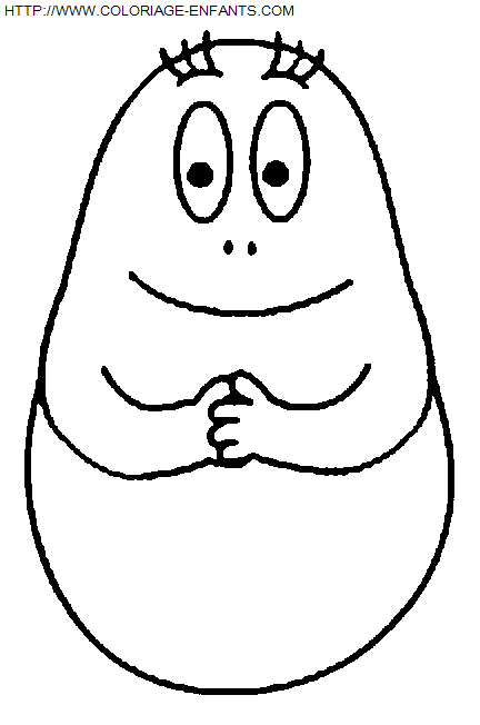 coloriage Serie Tv Barbapapa