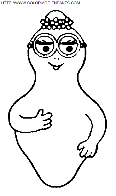 coloriage Serie Tv Barbapapa