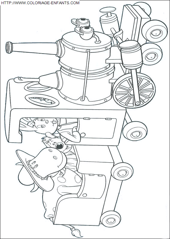 coloriage Serie Tv Manege Enchante