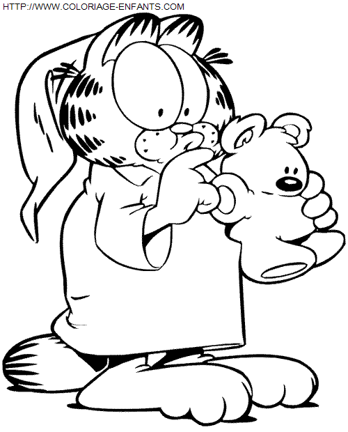 coloriage Serie Tv Garfield