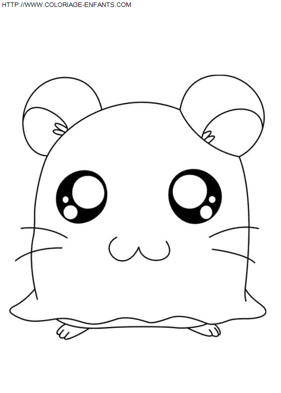 coloriage Serie Tv Hamtaro