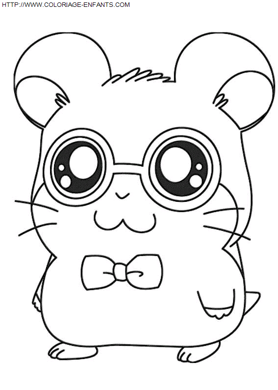 coloriage Serie Tv Hamtaro