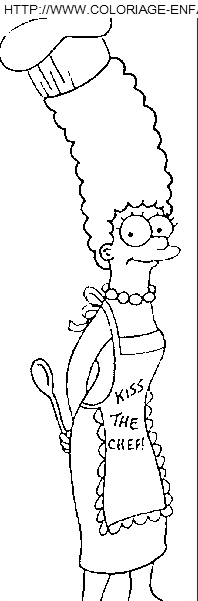 coloriage simpsons