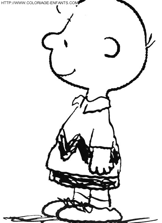 coloriage snoopy