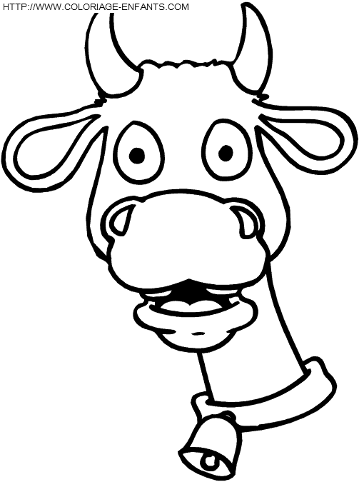 coloriage vaches