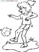 coloriage aventure football