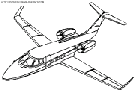 coloriage avion airbus