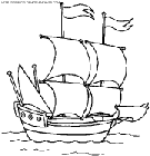 coloriage bateau caravelle