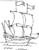 coloriage bateau francais