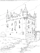 coloriage chateau en autriche