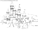 coloriage chateau en pologne