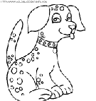 coloriage chiens