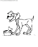 coloriage chiens