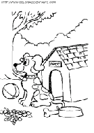 coloriage chiens