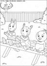 coloriage backyardigans