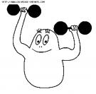 coloriage barbapapa