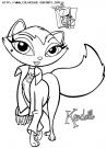 coloriage bratz petz