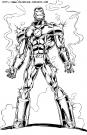 coloriage iron man